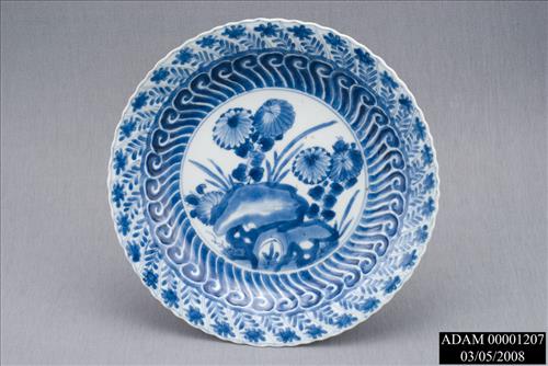 Chinese Soup Plate from the Adams National Historical Park Collection