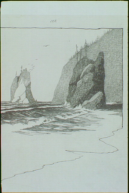 Typical sea stack scene.