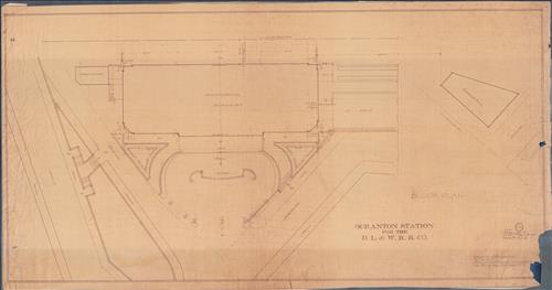59036.BG--Scranton Station and Railway Express Building [Group 1]
