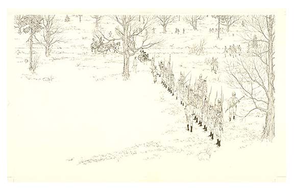 First British formations.