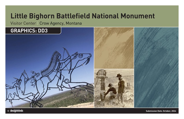 This is the graphics package that displays the new interpretative exhibits for LIBI VC