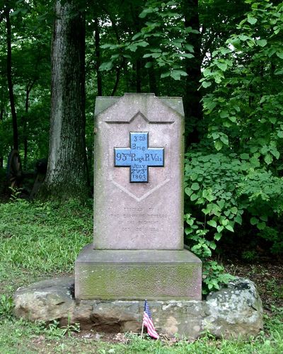 93rd Pennsylvania Infantry Monument