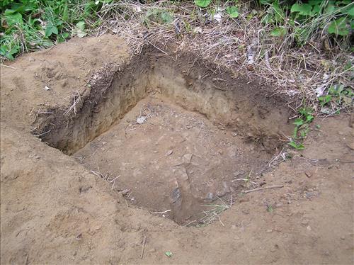 Typical privy maintenance Isle Royale NP.