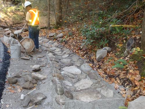 ARRA-Construction of Little River and Jakes Creek Trailhead Parking Areas in Elkmont Historic District, Great Smoky Mountains National Park, 2010