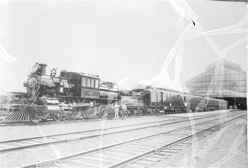 011/001.130--Central Railroad of New Jersey Railroad Locomotive [GROUP 07]