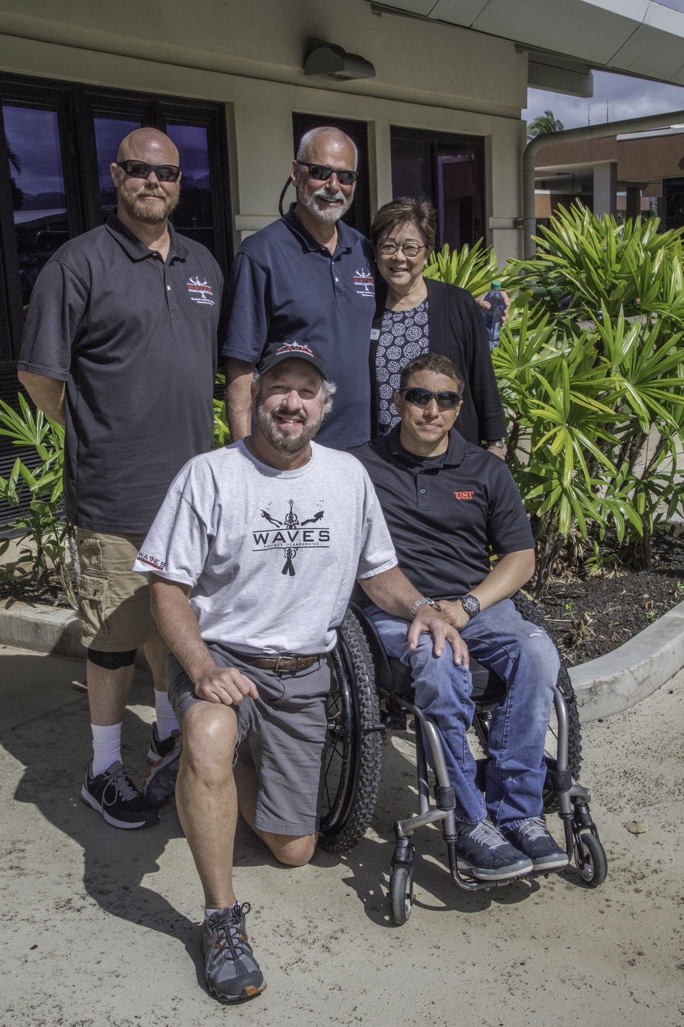 At the Pearl Harbor Visitor Center.