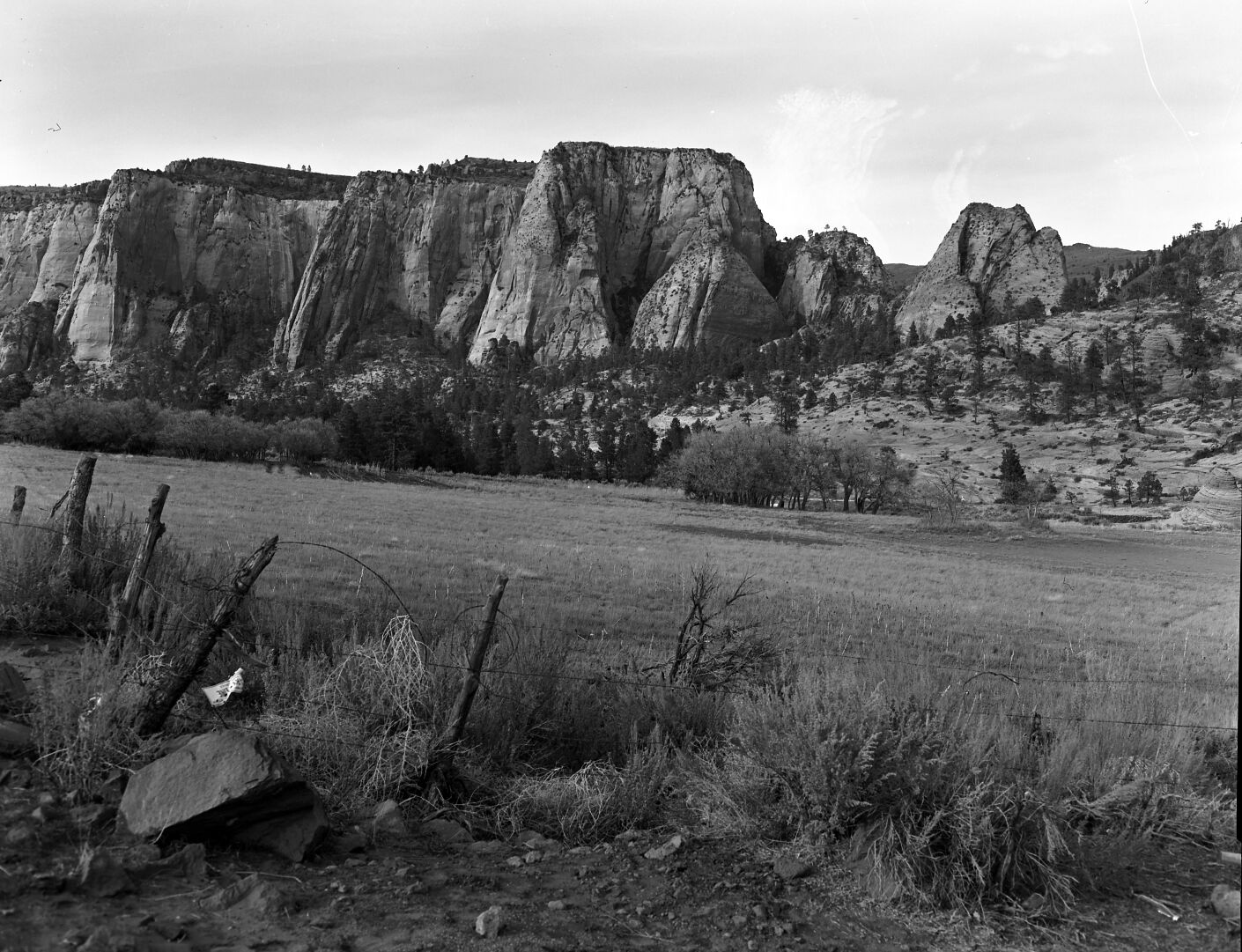 Cornelius inholdings and Job's Head, Kolob Terrace area. 3 of 10 images taken for congressional wilderness hearings.