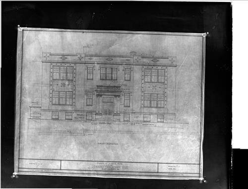 Group 3--Port Griffith, PA--Jenkins Township School District--Plans for school building [1916.01.xx]