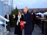 Secretary of Interior Dirk Kempthorne and National Park Service Director Mary Bomar were invited guests attending the lighting ceremony.