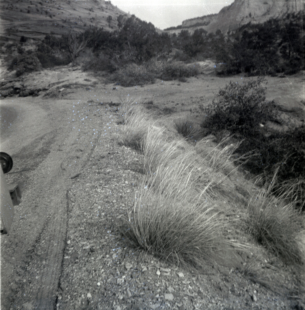 East side road repair and turn out construction.