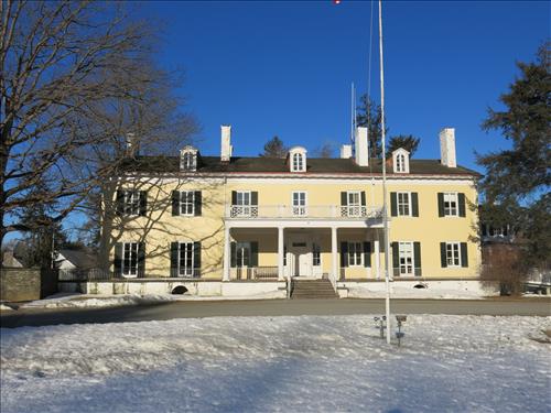 Bellefield exterior, Hyde Park NY, March 24, 2015