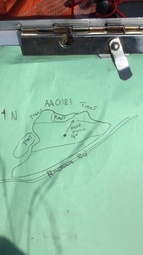 GRSM Accuracy Assessment. Plot Code: GRSM_AA_0181_map