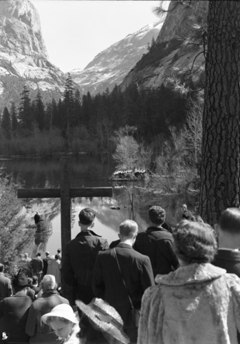 Easter Sunrise Service at Mirror Lake.