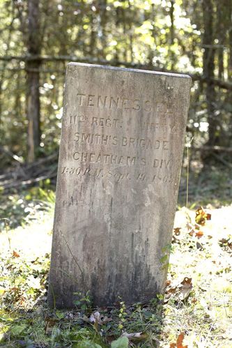 Eleventh Tennessee Infantry Regiment Marker