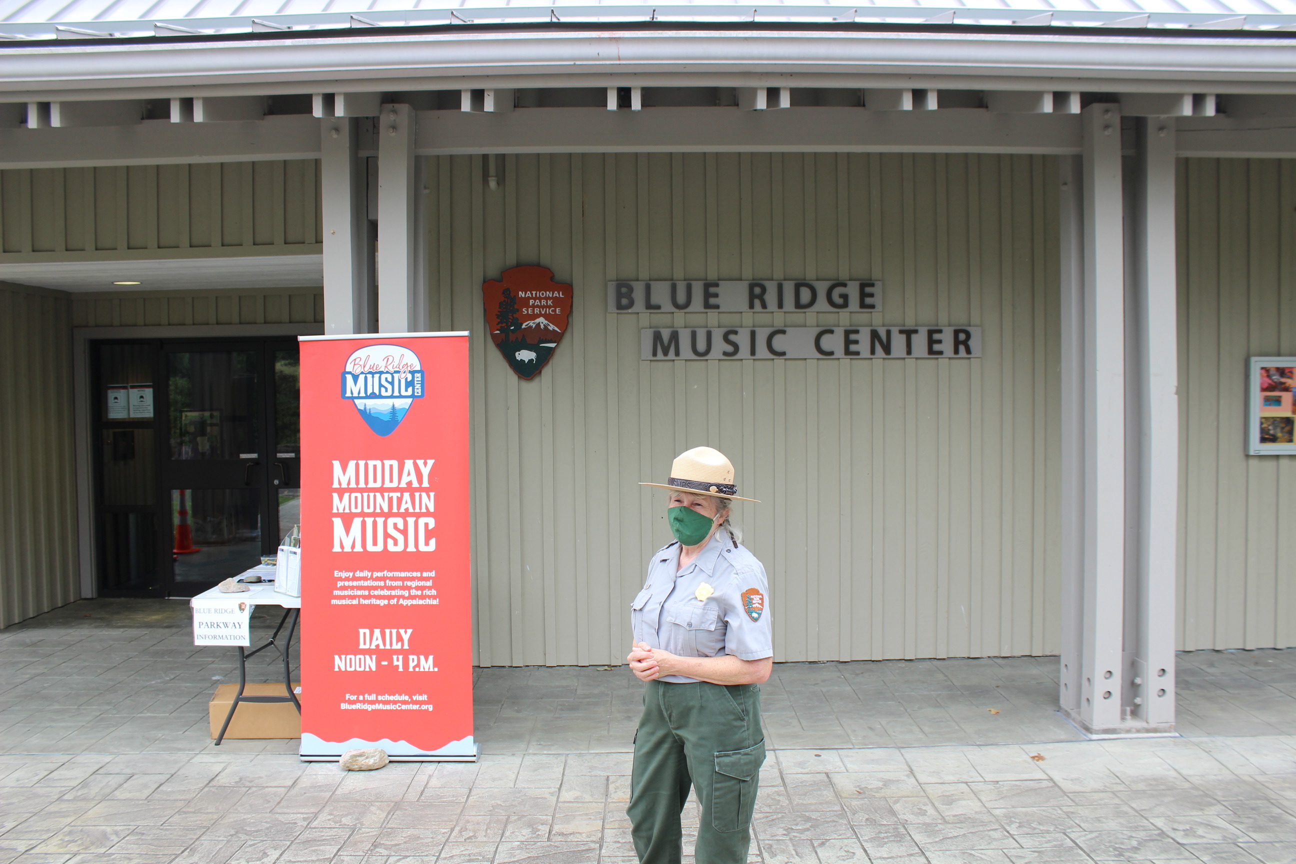 Ranger Valerie at the BRMC