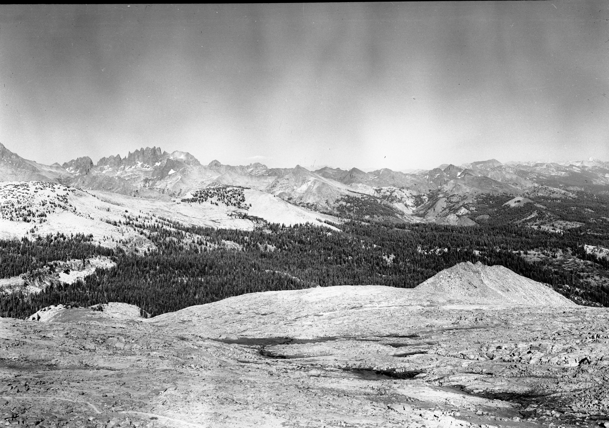 Minarets (Iron Mt. & Panorama) from Post Pk.