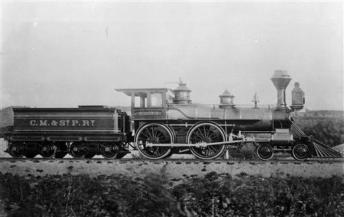 011/001.175--Chicago, Milwaukee & St. Paul Railroad Locomotives [Group 1]