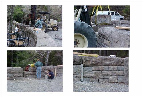 Carriage Road repairs at Acadia National Park