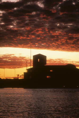 Sunset Over Park Headquarters
