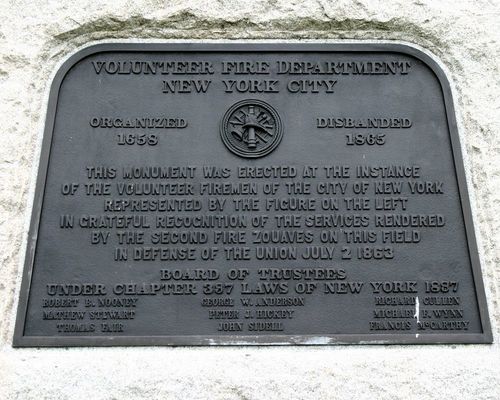 73rd New York Infantry Monument