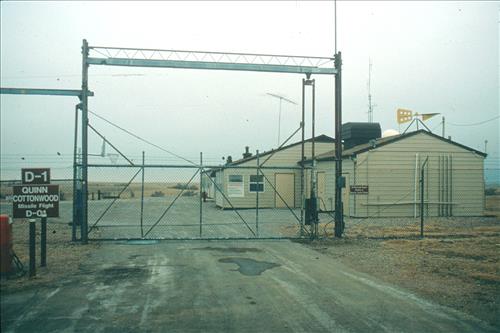 HS 113 Delta-01 Front Gate at Minuteman Missile NHS