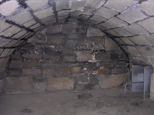 Powder magazine at Castillo de San Marcos National Monument in January 2008