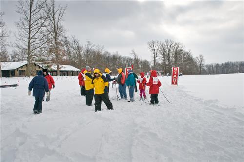 Ohio Winter Special Olympics at the Ledges in Cuyahoga Valley National Park