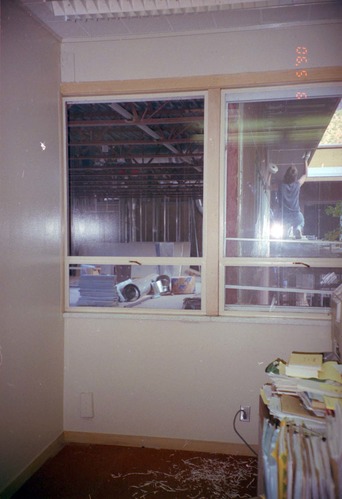 Construction of headquarters addition.