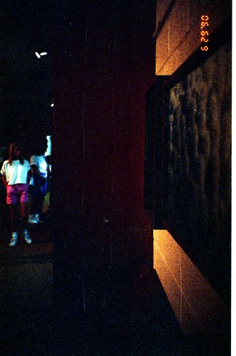 Color Photos of the old visitor center exhibits.