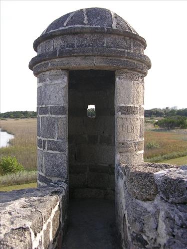 Views of Fort Matanzas National Monument in January 2008