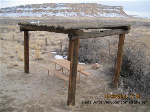 Exposed, severely weathered wood around VC and in housing area