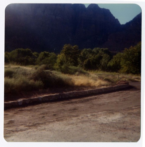 The construction of the sanitary dump in the Watchman Campground area.