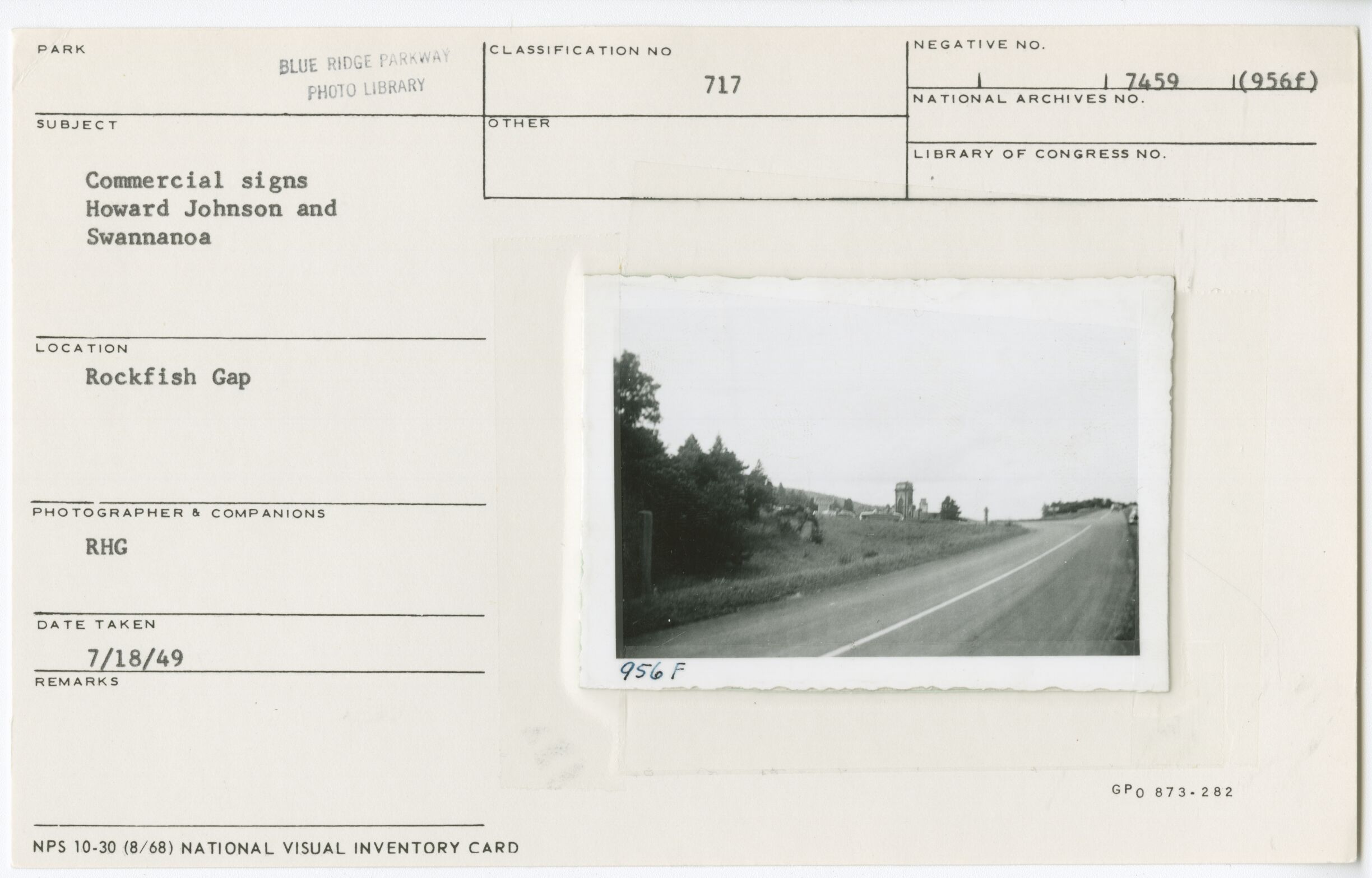 Commercial signs Howard Johnson and Swannanoa