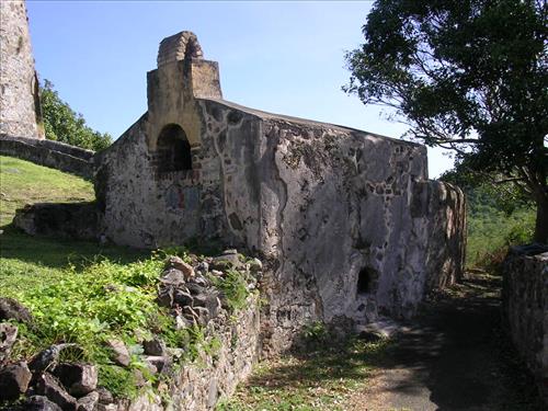 Annaberg Sugar Mill Ruins at Virgin Islands National Park in December 2007