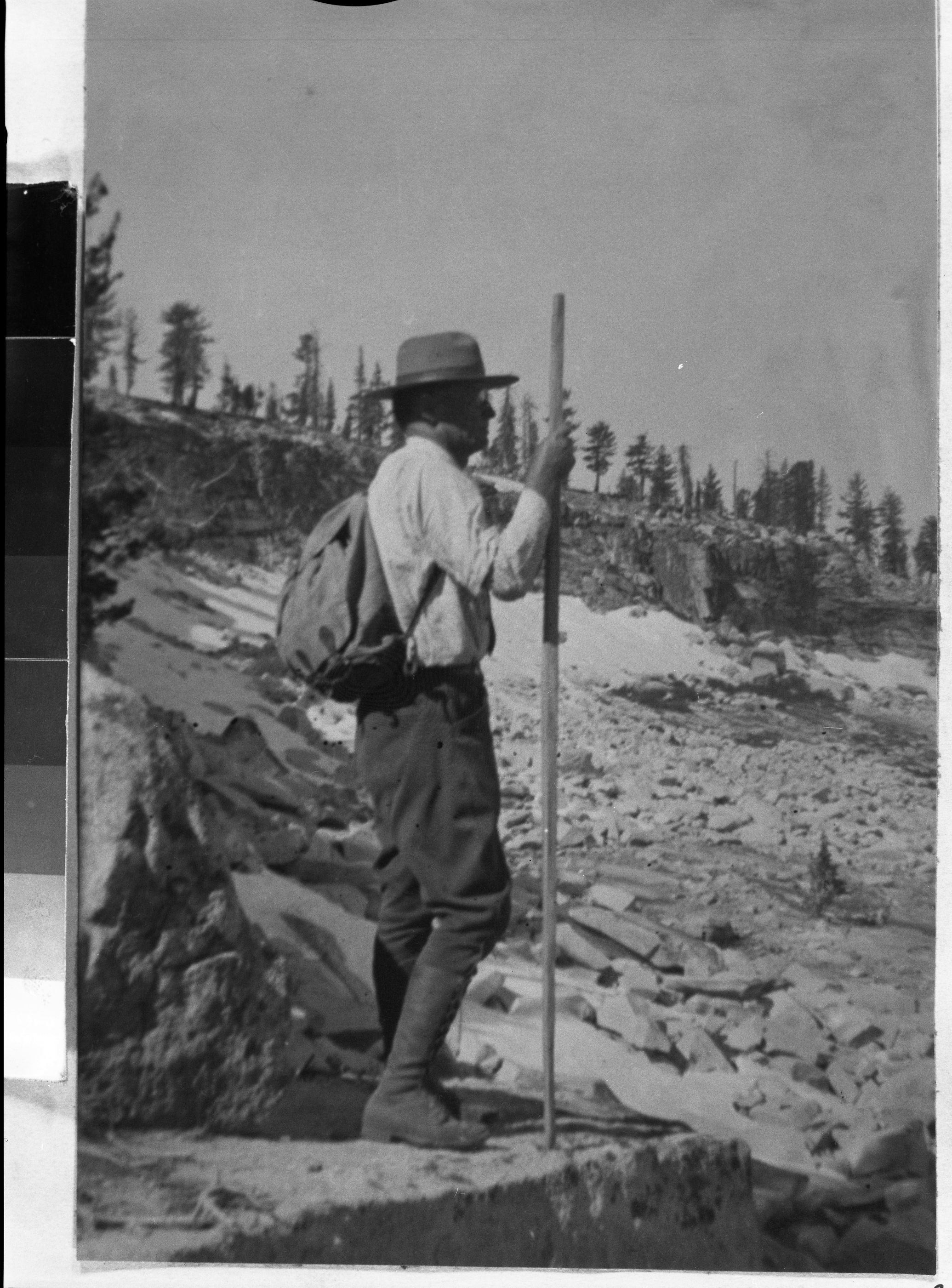 Copy Neg: February 1986 by Michael Dixon. Joseph Dixon - 1935 Yosemite Field School yearbook. See Yearbook for dedication information.