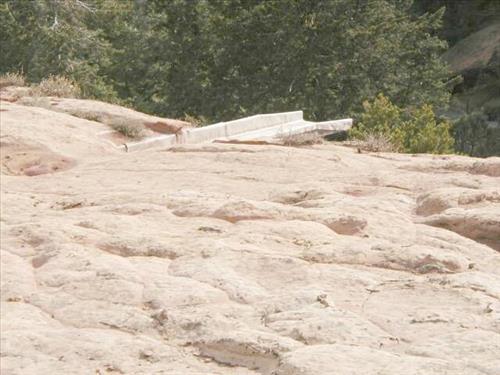 Erosion control mechanisms above cliff dwellings following the Long Mesa fire, Mesa Verde National Park