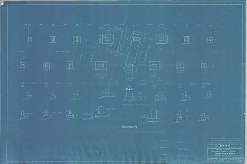 20423.BL-Dover, NJ [1.54 miles east]--Overhead Highway Bridge--Dickerson Road [1927]