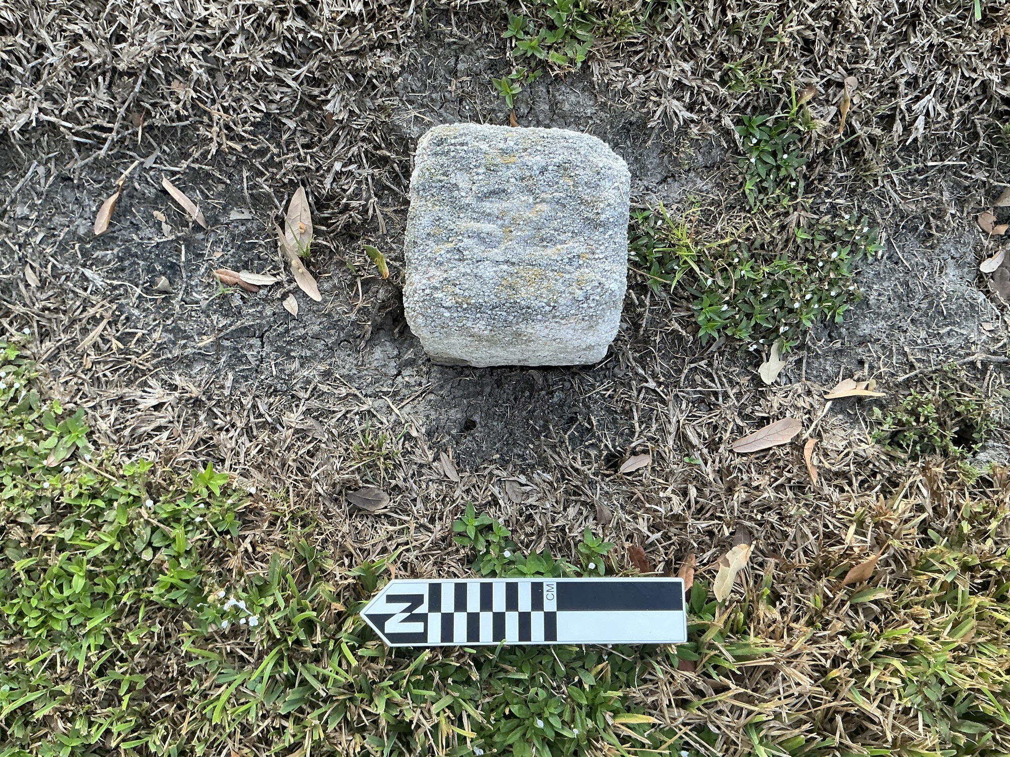 Extra image of flat marble marker