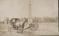 Though not dated the image was most likely taken between 1895 and 1898. The image was donated to the park from the collection of the Museum of St. Albans in the United Kingdom. The photograph was marked with only 