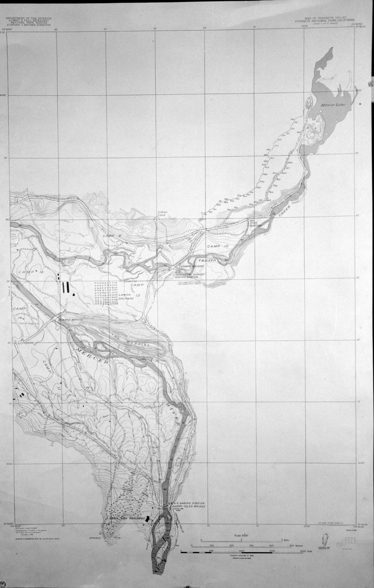 Section of the Floor of the Valley map.