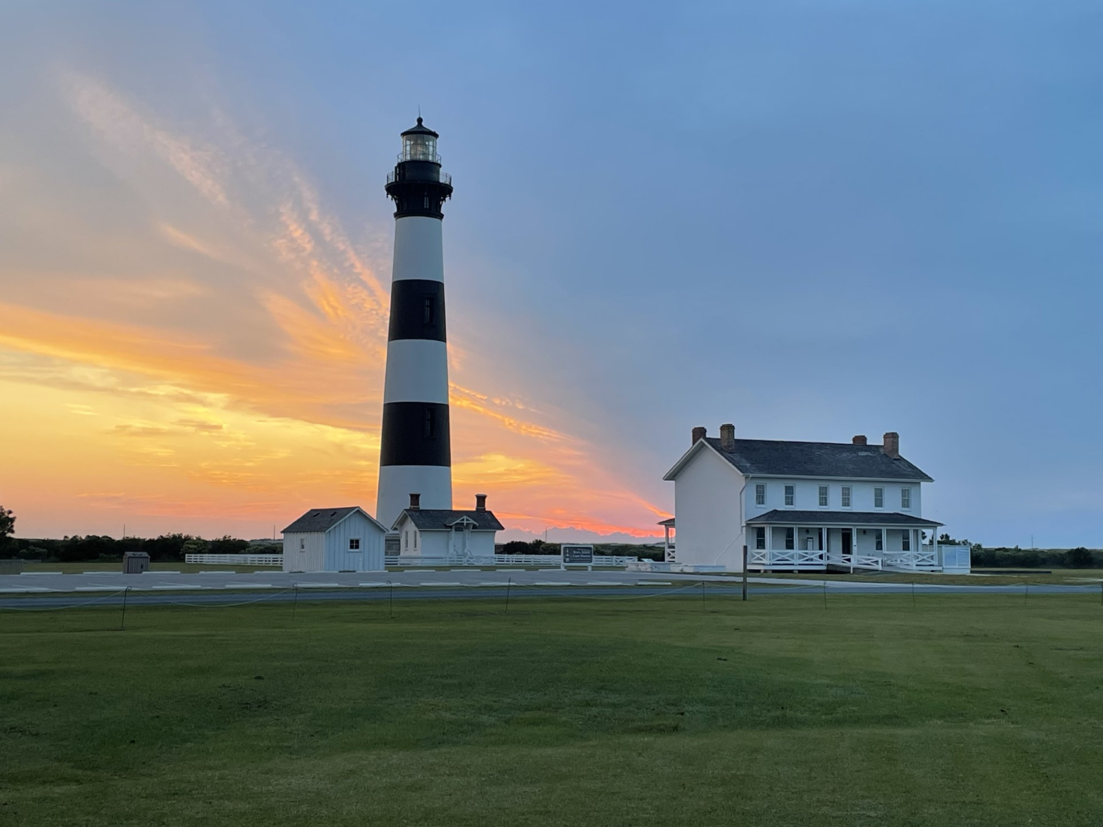 Sunrise at the Bodie Island Lighthouse 10-13-2023
