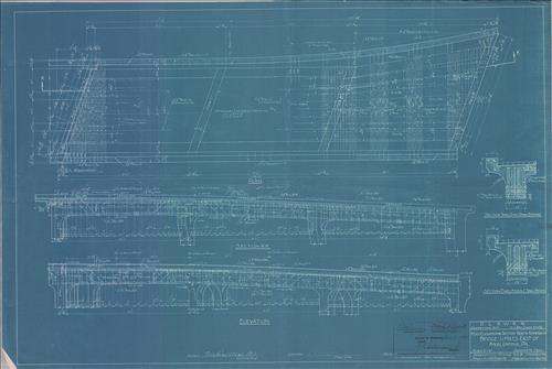 20370.BL-Analomink, PA [1.1 miles east]--Bridge [1923]