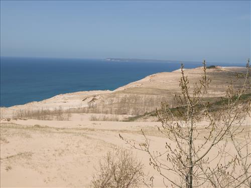 SLBE Pierce Stocking Scenic Drive - Dune Overlook - Dunes South Manitou Island - Spring