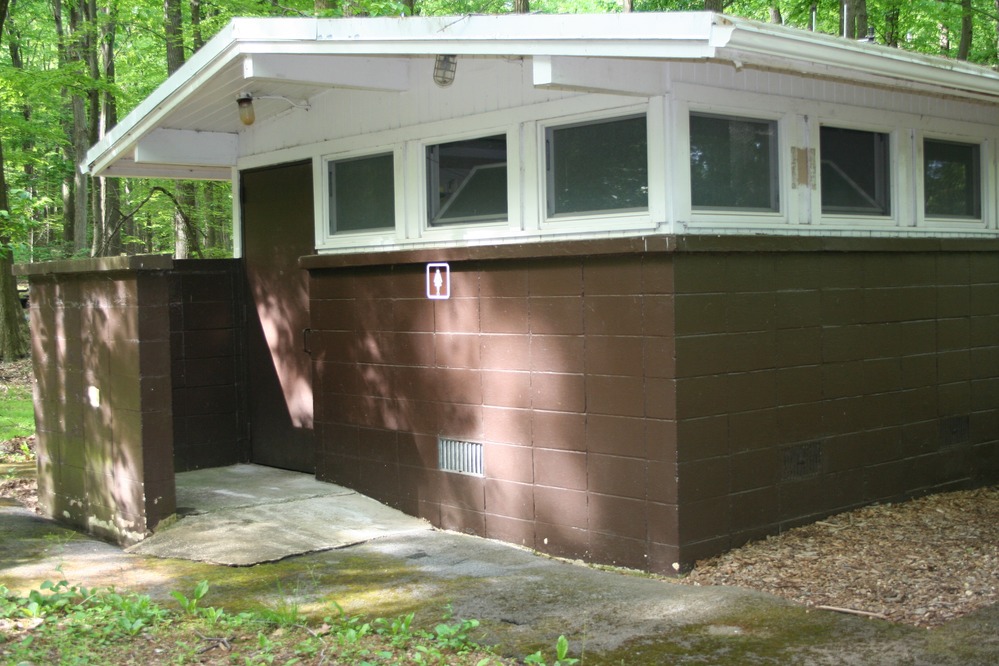restroom at Chestnut with universal access