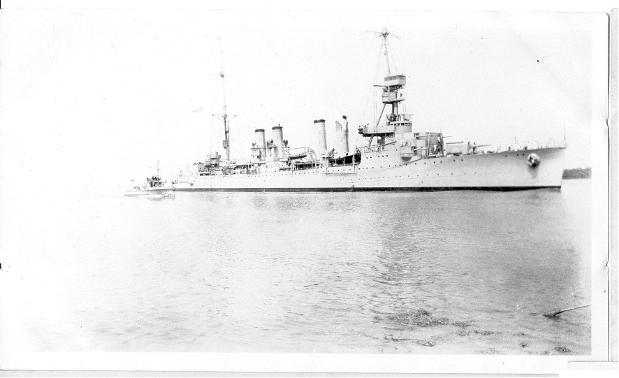 Naval ship on the Potomac