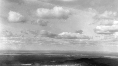 Panorama (6 sections) ; S.E to N.W. From Cadillac Mt ; Bar Harbor, Me ; Oct 3, 1932