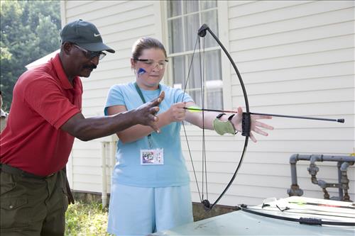 Get Up, Get Out, Go! archery