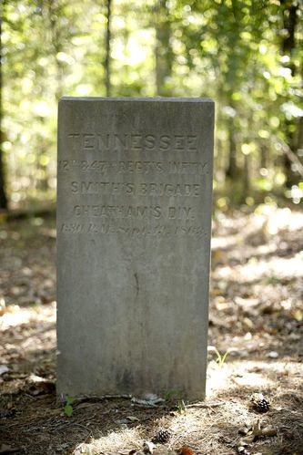 12th & 47th Tennessee Infantry Regiment Marker