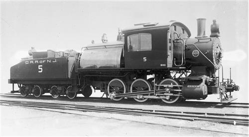 011/001.130--Central Railroad of New Jersey Railroad Locomotive [GROUP 01]