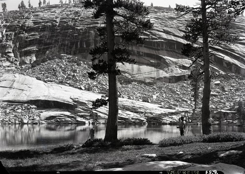 Fishing in Royal Arch Lake in south end of the park.
